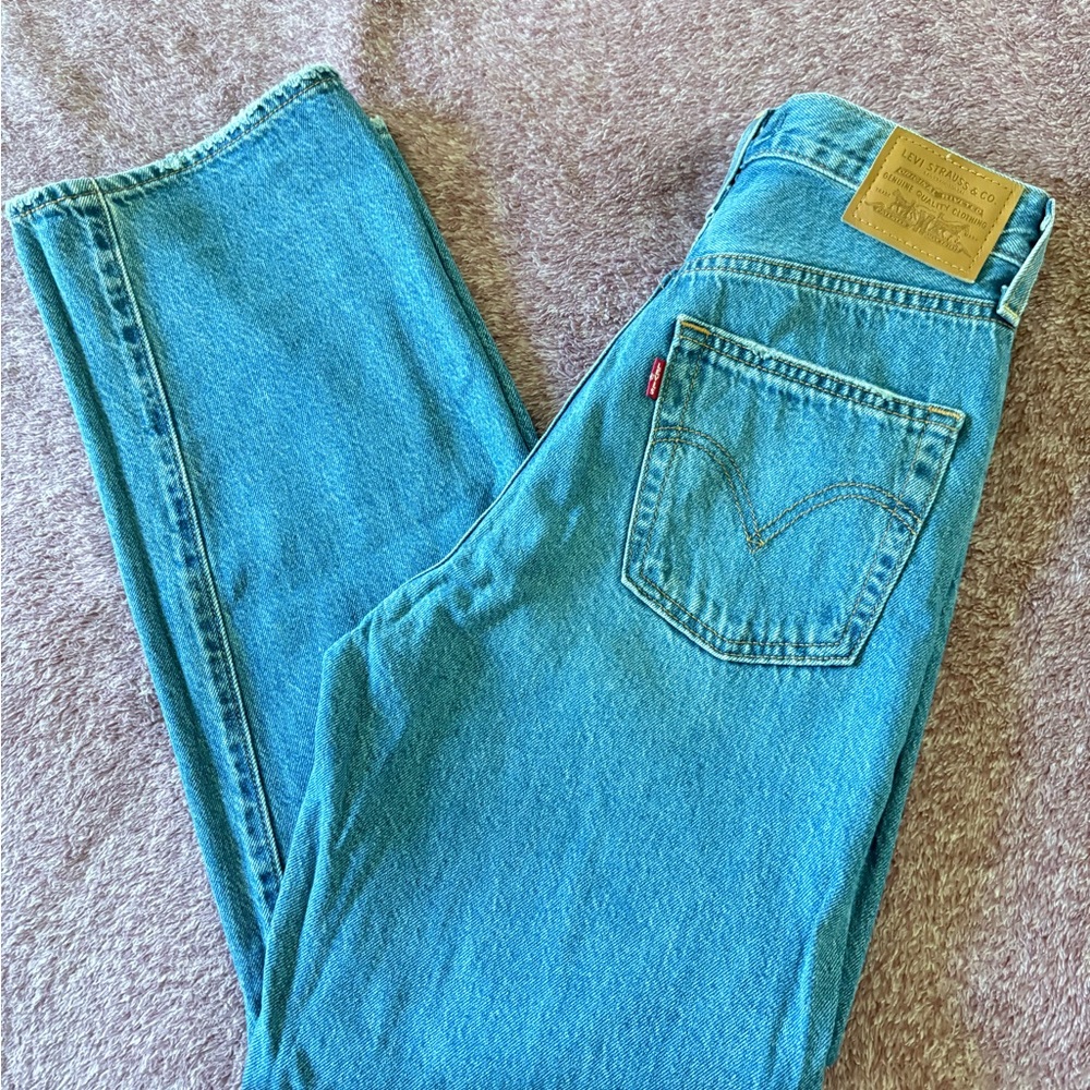 Levi's ribcage straight leg blue Jeans